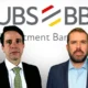 Anderson Brito, chefe do banco de investimento do UBS BB, e Samy Podlubny, chefe da área de dívida do UBS BB