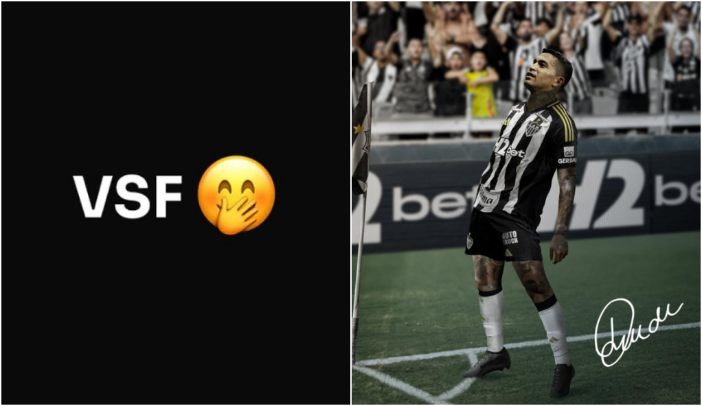 Atlético-MG anuncia Dudu e provoca Cruzeiro em publicação nas redes: ‘Vem ser feliz’