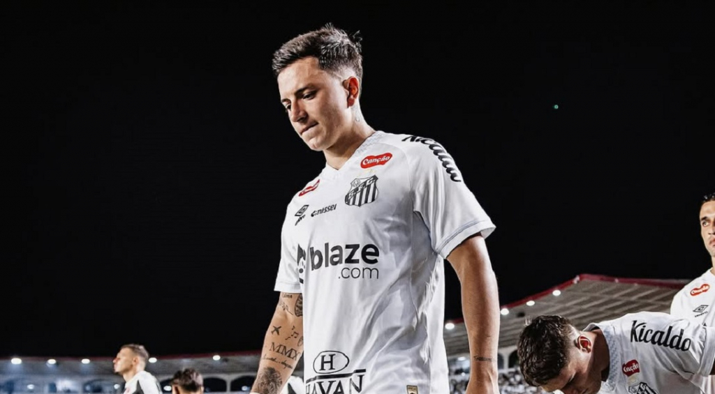 Barreal tem lesão na coxa constatada e pode desfalcar o Santos no Brasileiro