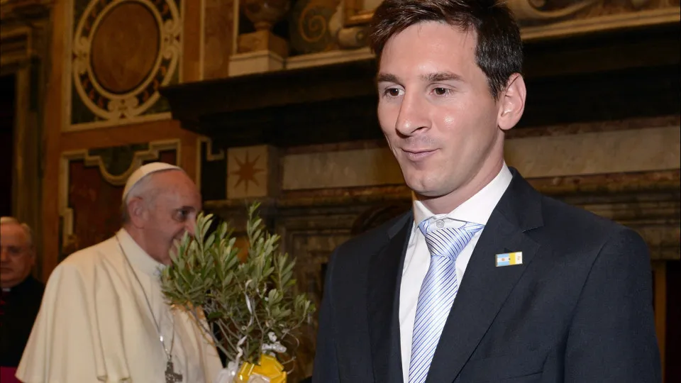 Messi se despede de Papa Francisco: “Vamos sentir saudades”