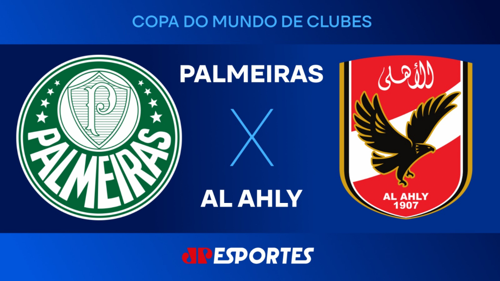 Palmeiras x Al Ahly: confira a transmissão da Jovem Pan ao vivo