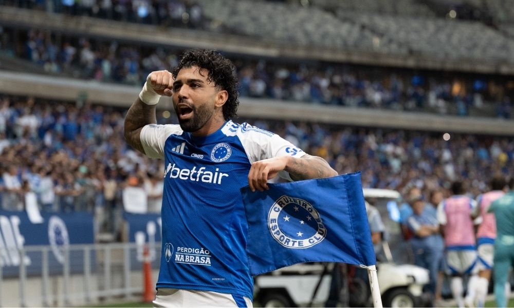 Cruzeiro goleia Juventude com dois gols de Gabigol e mantém liderança do Brasileirão
