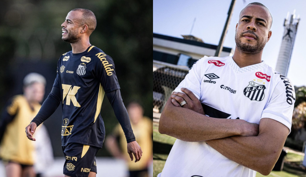 Mayke é apresentado no Santos e diz estar pronto para entrar em campo: ‘Ajudar com experiência’