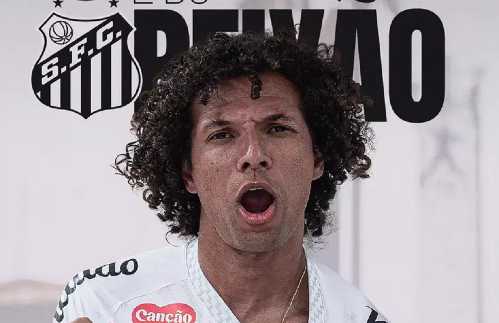 Santos reforça o meio-campo e oficializa a contratação do volante Willian Arão