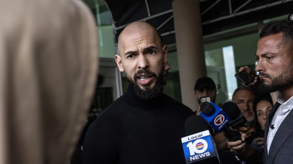 Andrew Tate processa Meta e TikTok e exige 100 milhões de dólares