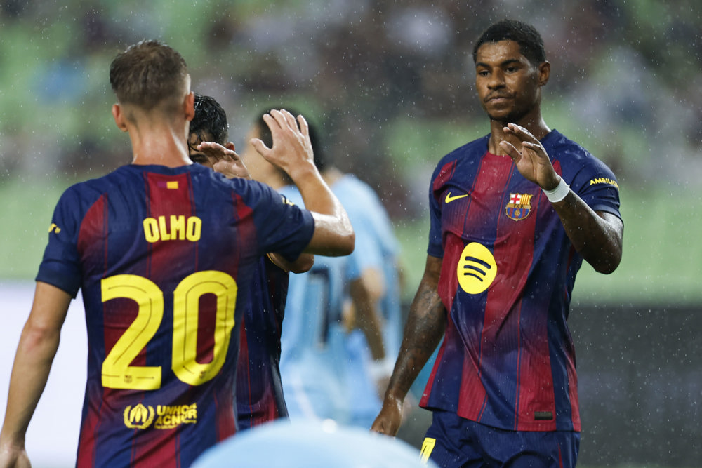 Barcelona encerra excursão pela Ásia com goleada e primeiro gol de Rashford