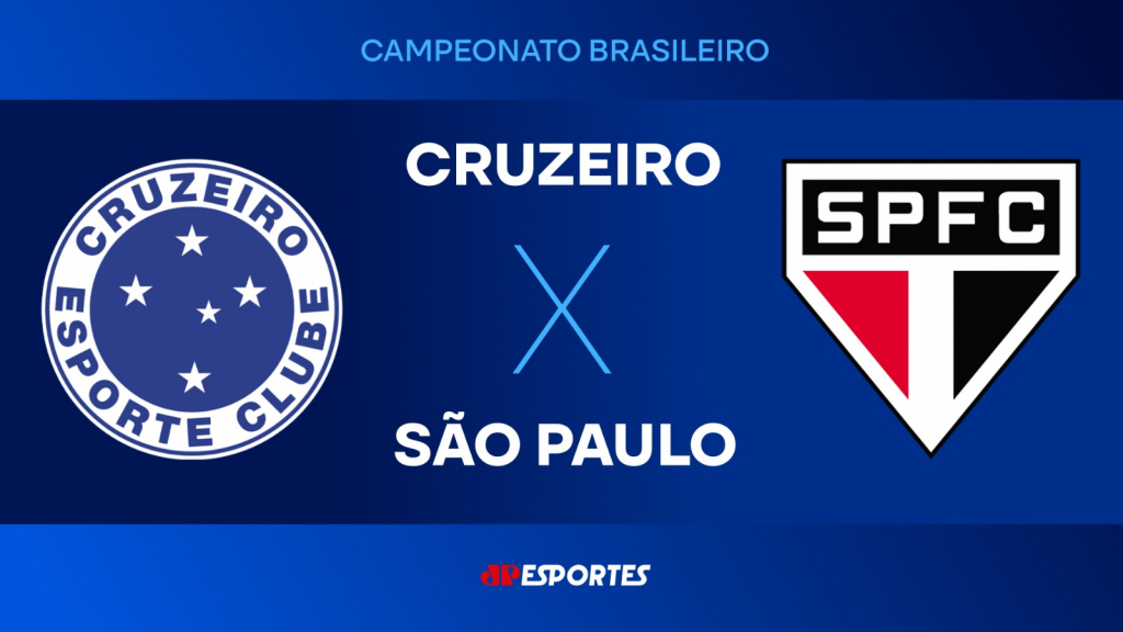 Cruzeiro x São Paulo: confira a transmissão da Jovem Pan ao vivo
