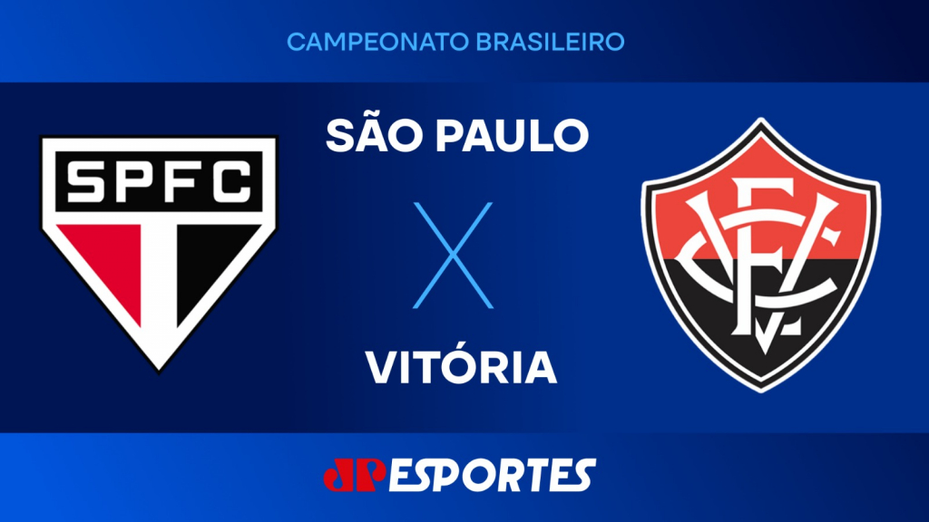 São Paulo x Vitória: confira a transmissão da Jovem Pan ao vivo