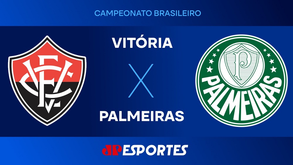 Vitória x Palmeiras: confira a transmissão da Jovem Pan ao vivo