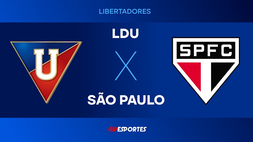 LDU x São Paulo: confira a transmissão da Jovem Pan ao vivo