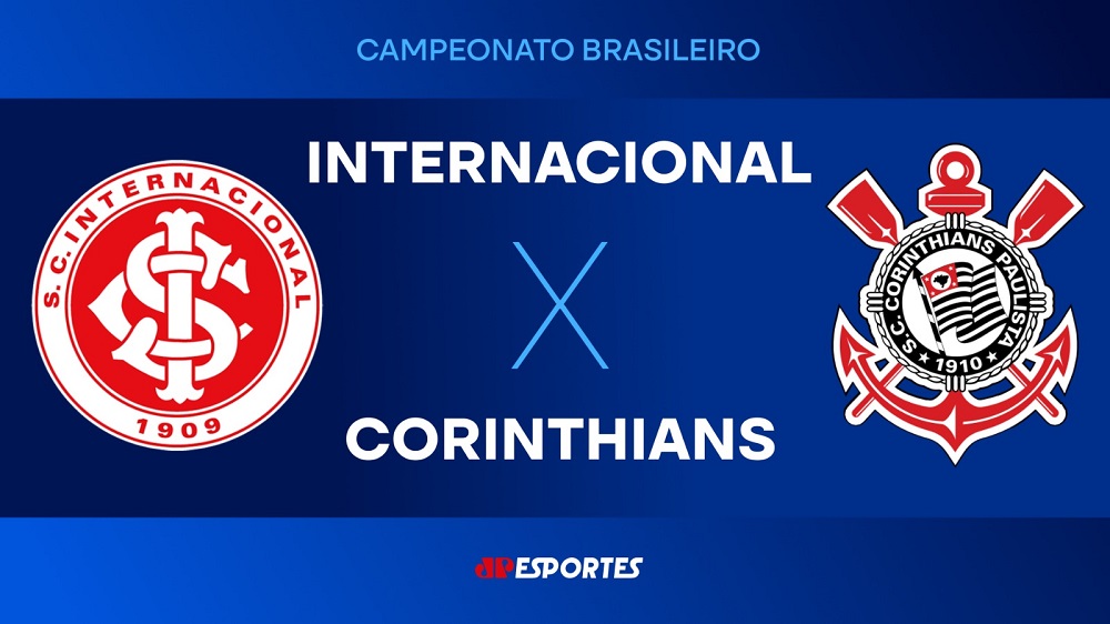 Internacional x Corinthians: confira a transmissão da Jovem Pan ao vivo