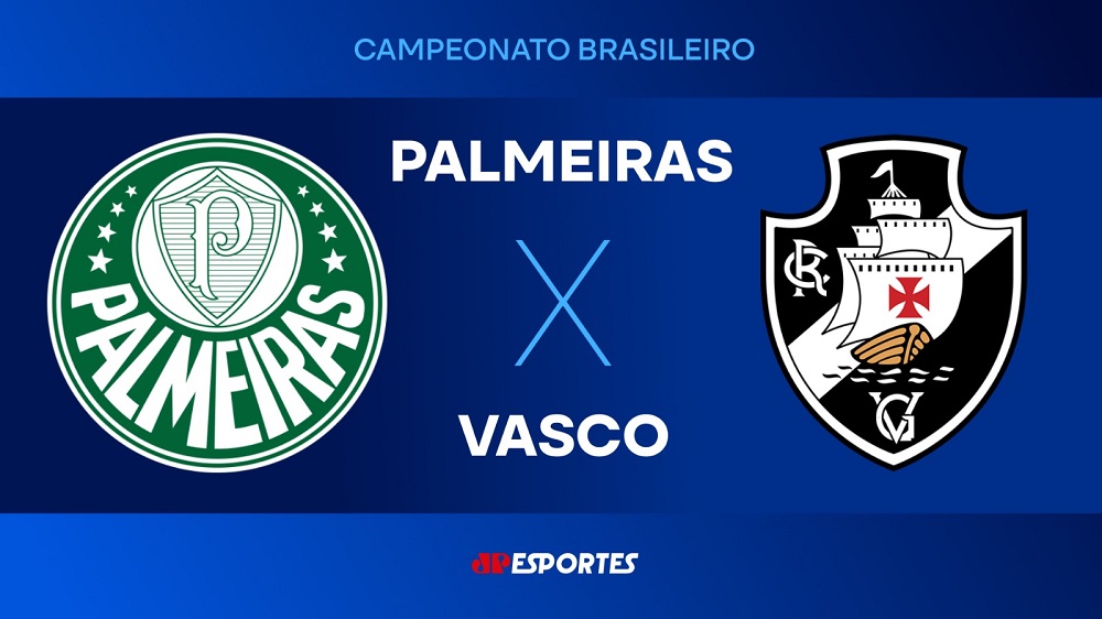 Palmeiras x Vasco da Gama: confira a transmissão da Jovem Pan ao vivo
