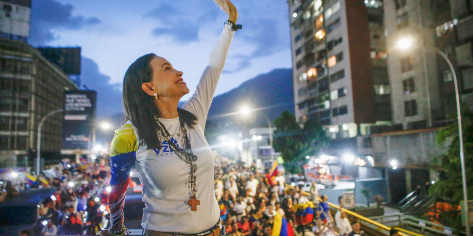 Prêmio Nobel da Paz é concedido à venezuelana Maria Corina Machado