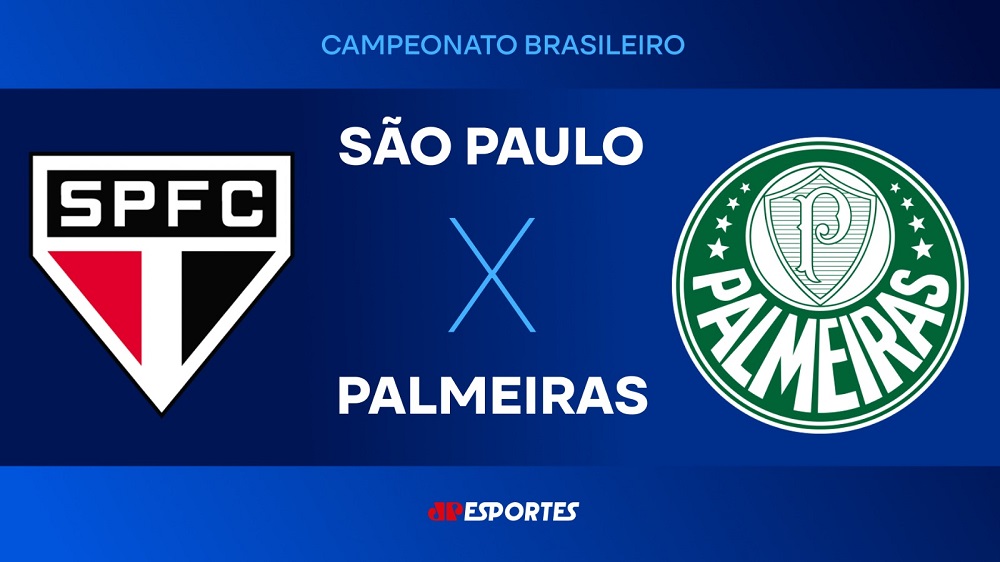 São Paulo x Palmeiras: confira a transmissão da Jovem Pan ao vivo