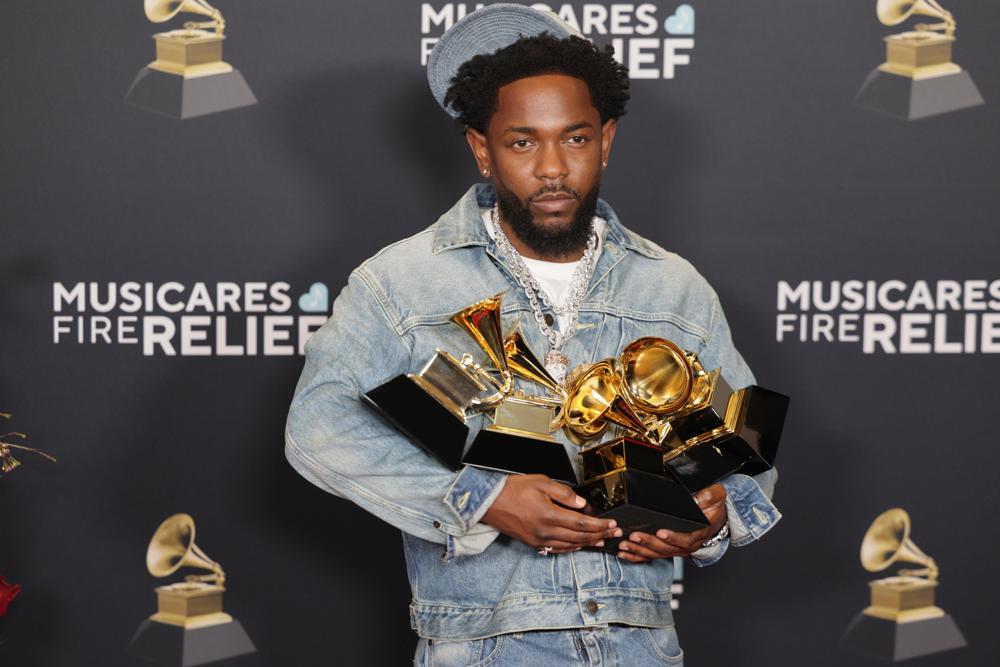 Com 9 indicações, Kendrick Lamar lidera lista de favoritos ao Grammy