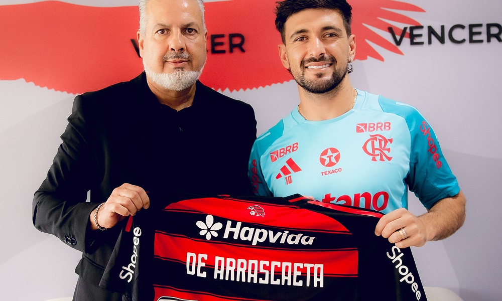Flamengo renova contrato de Arrascaeta até 2028