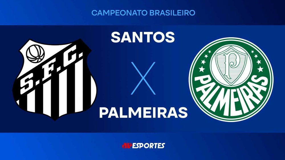 Santos x Palmeiras: confira a transmissão da Jovem Pan ao vivo